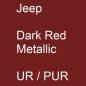 Preview: Jeep, Dark Red Metallic, UR / PUR.